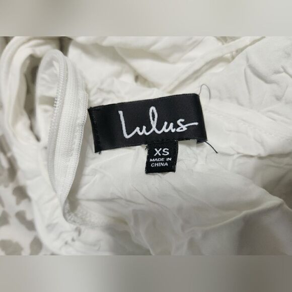 Lulus Easy Honey Ivory White Slip Mini Dress Size XS - Picture 12 of 12